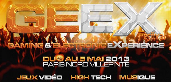 Affiche GeeX Festival - Gaming et Electronic Experience