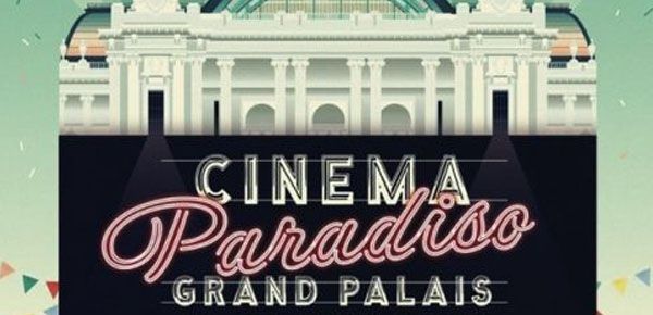 Affiche Cinema Paradiso au Grand Palais - espace jeux vidéo