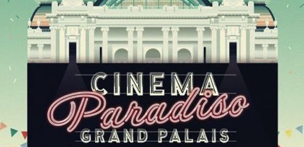 Affiche Cinema Paradiso au Grand Palais - espace jeux vidéo Affiche Cinema Paradiso au Grand Palais - espace jeux vidéo