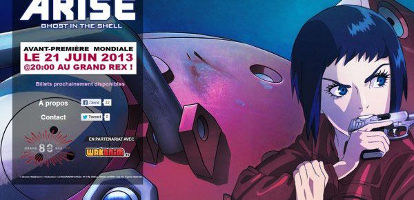 Affiche Avant Première Ghost in the Shell - ARISE