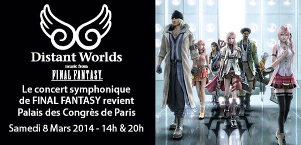 Affiche Concert Distant Worlds - Music from Final Fantasy