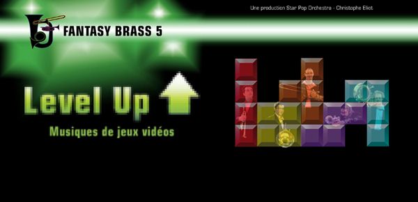 Affiche Level Up - Concert de musiques de Jeux Vidéo