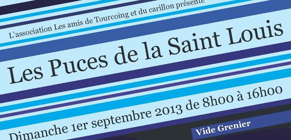 Affiche OrdiRétro aux Puces de la Saint Louis de Tourcoing