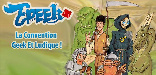 Affiche Convention Epeek - Convention Geek et ludique