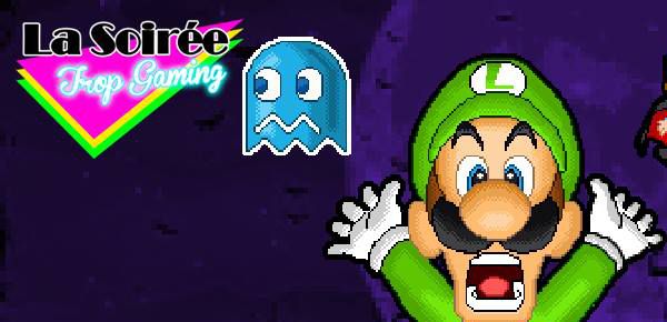 Affiche Soirée Trop Gaming-002-Luigi's Halloween Birthday Party
