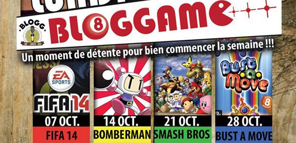 Affiche Lundi Bloggame - Spécial Bomberman