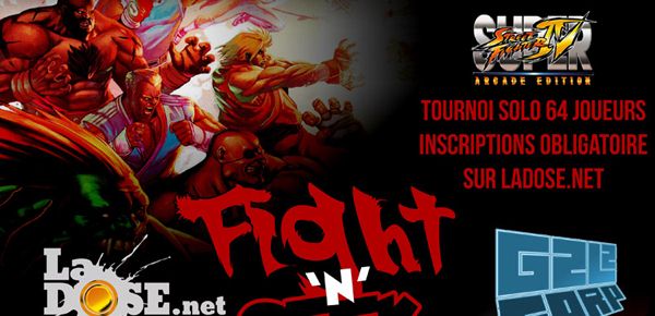 Affiche Fight'n'Geek Lyon