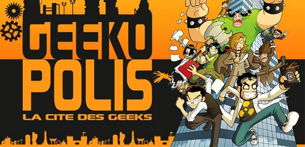 Affiche Geekopolis, le Festival des cultures de l'imaginaire 2014 - 2ème édition