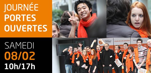 Affiche Journée Portes Ouvertes à l'Institut de l'Internet et du Multimédia Affiche Journée Portes Ouvertes à l'Institut de l'Internet et du Multimédia