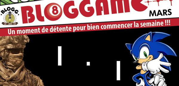 Affiche Lundi Bloggame - Spécial Pong