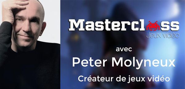Affiche Masterclass : rencontre avec Peter Molyneux, le créateur de Populous