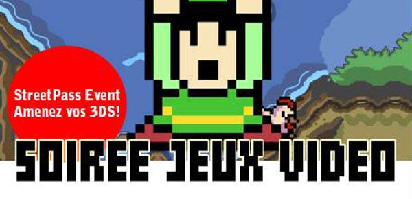 Affiche Soirée Jeux Vidéo Affiche Soirée Jeux Vidéo