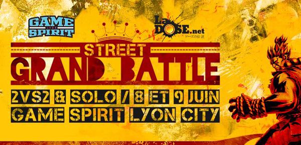 Affiche Street Grand Battle - l'événement Esport à Lyon