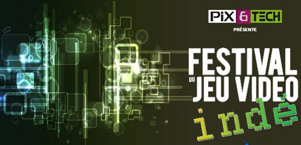 Affiche Festival du Jeu Vidéo indé 2014 - Parc des expos de Nîmes