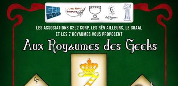 Affiche Aux Royaumes des Geeks