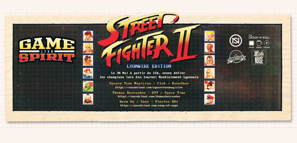 Affiche Extra ! Tournois Street Fighter 2