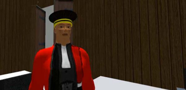 Affiche 4ème colloque consacré au Droit dans les Mondes virtuels