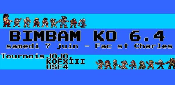 Affiche Bim Bam KO 6.4 Affiche Bim Bam KO 6.4