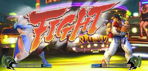 Affiche Street Fighter Battle avec le Retrogaming Show