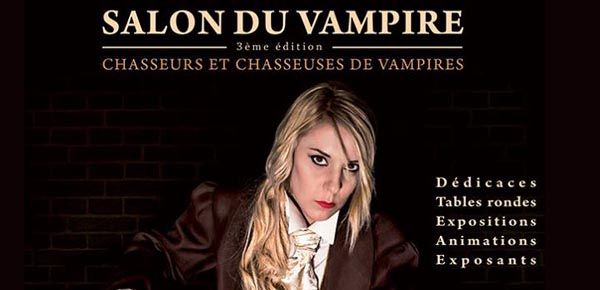 Affiche Salon du vampire 2014 - chasseurs et chasseuses de vampires