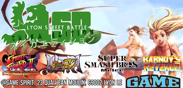 Affiche Lyon Street Battle (LSB) Suika Edition #2