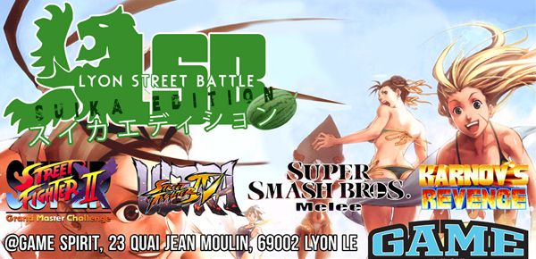 Affiche Lyon Street Battle (LSB) Suika Edition #2 Affiche Lyon Street Battle (LSB) Suika Edition #2