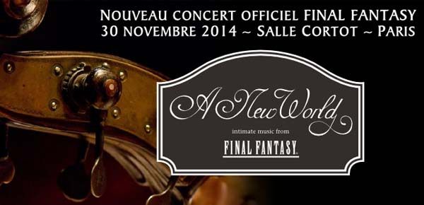 Affiche A New World : intimate music from Final Fantasy