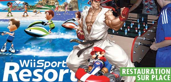 Affiche Lundi Bloggame - Tournoi Baby Foot et Wii Sport