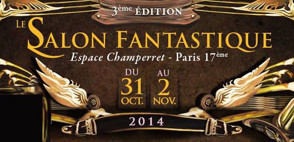 Affiche Le Salon Fantastique, troisième édition - steampunk Affiche Le Salon Fantastique, troisième édition - steampunk
