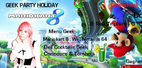 Affiche Geek Party Holiday