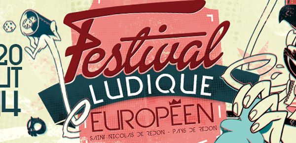 Affiche Festival Ludique Européen de St Nicolas de Redon