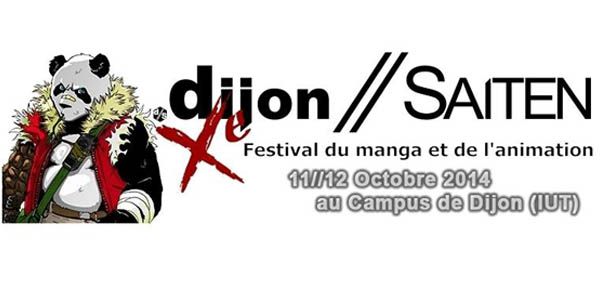 Affiche Dijon Saiten - Festival du manga et de l'animation