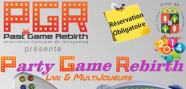 Affiche Party Game Rebirth 2014 - Lan et multijoueurs