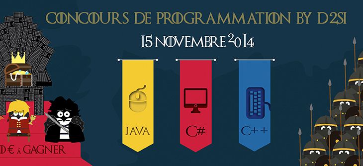 Affiche Legend of Code - concours de programmation