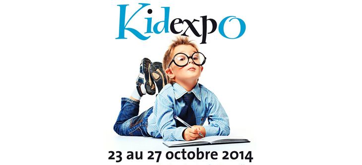 Affiche Kidexpo 2014 - 8ème édition du salon pour les enfants