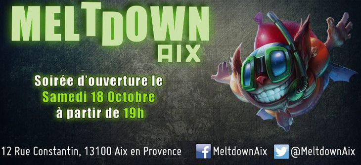 Affiche Soirée d'ouverture du Meltdown Aix