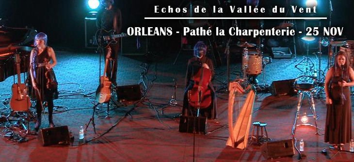 Affiche Echos de la Vallée du Vent à Orléans - Concert Hommage aux films d'Hayao Miyazaki