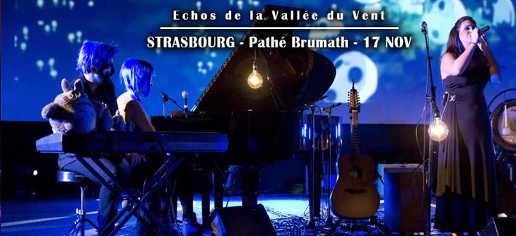 Affiche Echos de la Vallée du Vent à Strasbourg - Concert Hommage aux films d'Hayao Miyazaki
