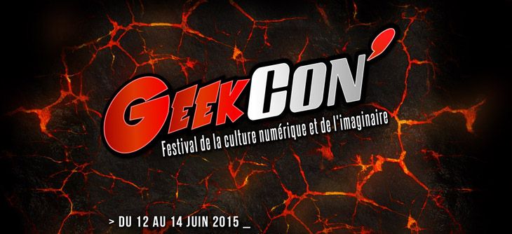 Affiche Geek Con 2015 - première édition du Festival de la culture numérique et de l'imaginaire