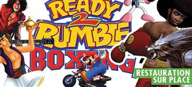 Affiche Lundi Bloggame - Ready 2 Rumble Wii