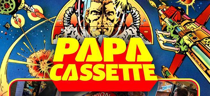 Affiche Soirée Retrogaming de Papa Cassette