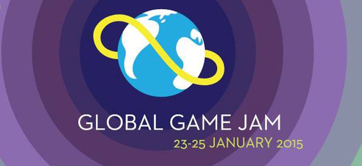 Affiche GGJ - Global Game Jam Paris 2015 avec Pastagames