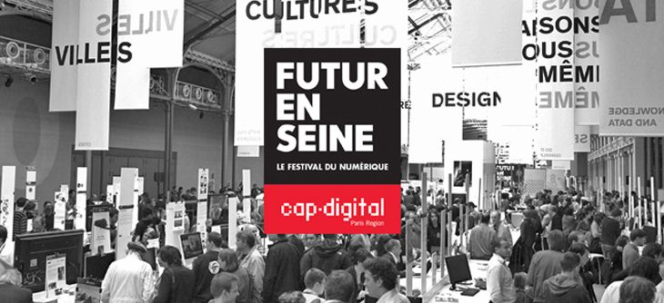 Affiche Futur en Seine 2015 - 6ème édition du festival des innovations numériques