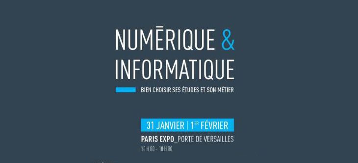 Affiche 8ème édition du Salon de l'Etudiant Numérique et Informatique