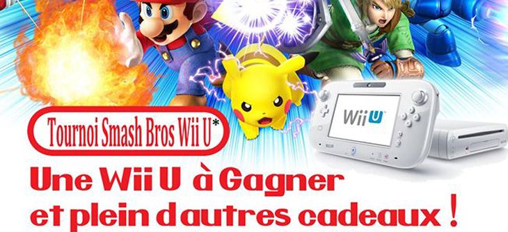 Affiche Tournoi Super Smash Bros Wii U