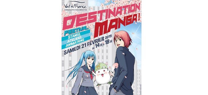 Affiche Festival Destination Manga 2015