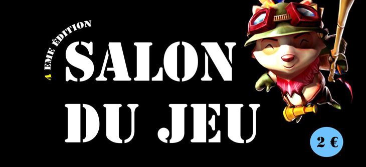 Affiche Salon du jeu 2015 - 4ème édition