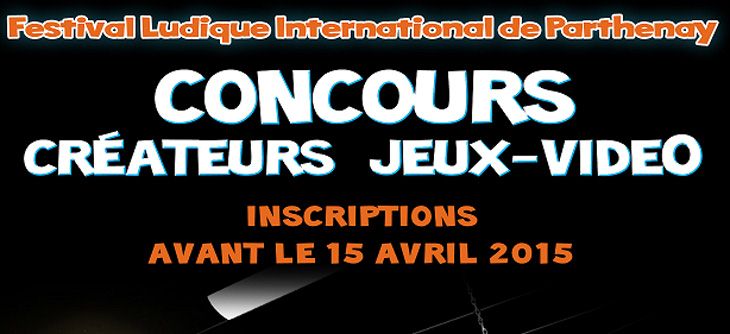 Affiche Concours des Créateurs de Jeux-vidéo : Trophée FLIP 2015