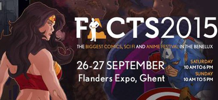 Affiche Facts 2015 - rendez-vous autour de la science fiction, comics et dessins animés