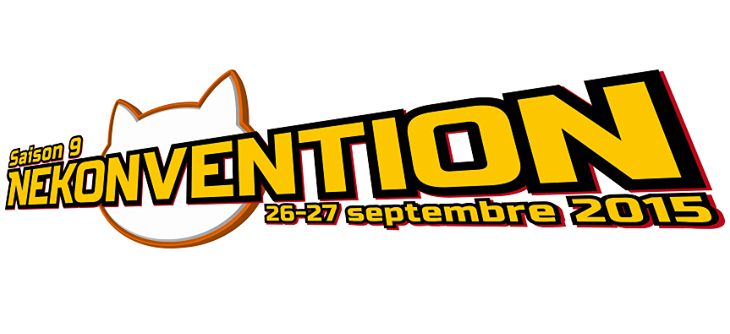 Affiche Nekonvention 2015 - 9ème édition de la convention manga et jeux vidéo